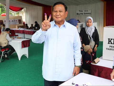 Menengok Ketatnya TPS Prabowo Mencoblos, Sampai Diterjunkan Anjing Pelacak
