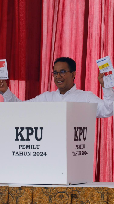 Anies Temukan Amplop Isi Rp200 Ribu Sumbangan Pendukung saat Mau Nyoblos 