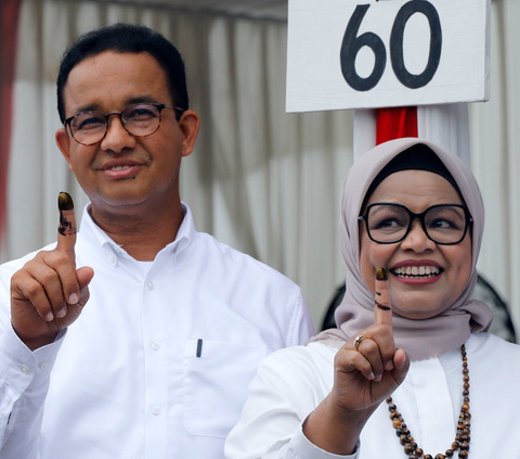 Pasangan AMIN Menang Telak di TPS 60 Lebak Bulus, Lokasi Anies Baswedan Nyoblos