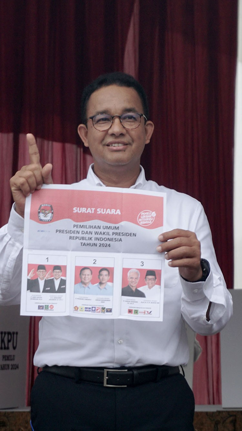 Quick Count LSI Denny JA 60,49% Suara Masuk di Jakarta: Anies 42,97%, Prabowo 40,25% dan Ganjar 16,78%