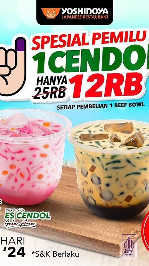 20 Promo Menggiurkan Pemilu 2024, Raih Diskon dengan Tunjukkan Tinta di Jarimu