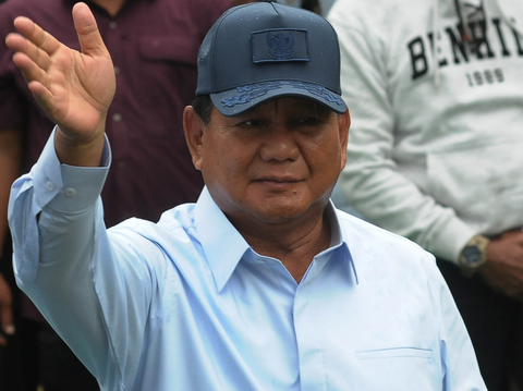 Menunggu Quick Count, Prabowo Kumpul Bareng Elite Koalisi Indonesia Maju di Kertanegara