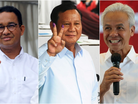 Quick Count SMRC 61,61% Suara Masuk di Bali, NTT & NTB: Anies 12,01%, Prabowo 64,15%, Ganjar 23,83%