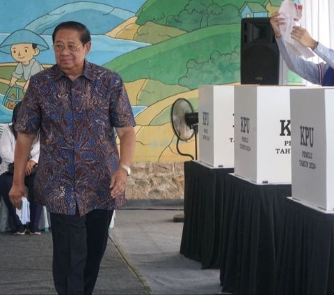 Prabowo-Gibran Menang Telak di TPS SBY Pacitan, Ganjar-Mahfud Posisi Buncit