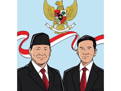 Superior Results of the Quick Count Presidential Election, Prabowo-Gibran Upload a Picture of Wearing Suits