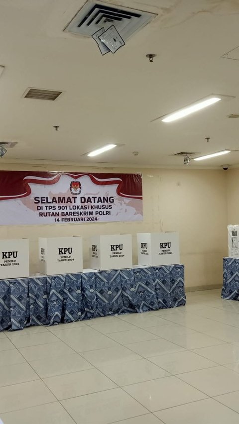 Prabowo-Gibran Menang Telak di TPS Rutan Bareskrim, Dapat 60 Suara dari Total 95 Pemilih