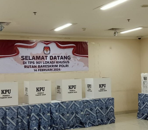 Prabowo-Gibran Menang Telak di TPS Rutan Bareskrim, Dapat 60 Suara dari Total 95 Pemilih