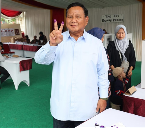 Prabowo: We Win in Quick Count According to All Survey Institutions, in One Round, Must Not Be Arrogant