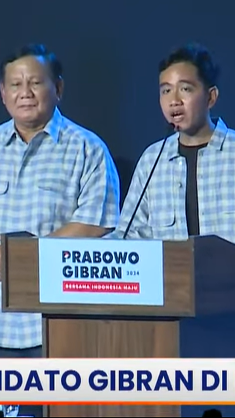 Prove Winning in Quick Count, Gibran Rakabuming: 3 Months Ago I Was Called Planga-plongo, Samsul, Afraid of Debating.