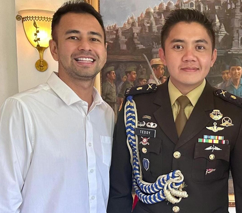 Ungkapan Terima Kasih Raffi Ahmad Untuk Mayor Teddy, Akhirnya Bisa Bertemu Prabowo Subianto