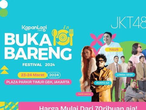 Kapanlagi Buka Bareng Festival Kembali Digelar, Intip Deretan Artis dan Keseruannya