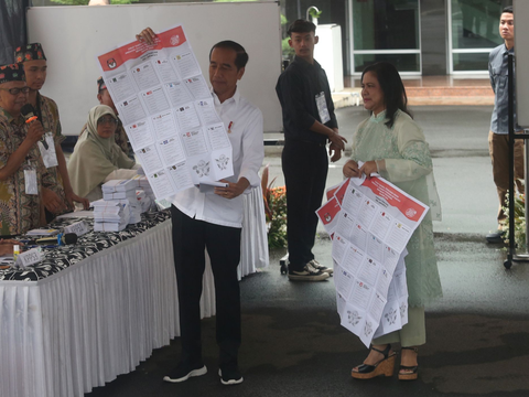 Jokowi: Don't Shout Cheating, If There's Evidence, Report it to Bawaslu and MK