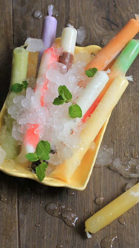 Recipe for Fresh and Easy-to-Make Ice Popsicles, Suitable for Selling Ideas.