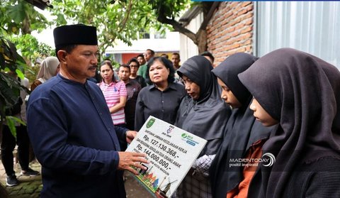 Kronologi Linmas Meninggal saat Jaga TPS di Madiun, Begini Nasib Anak dan Istrinya