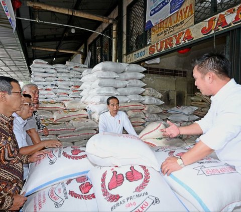 Presiden Pastikan Beras SPHP Bulog Sudah Membanjiri Pasar Induk Cipinang