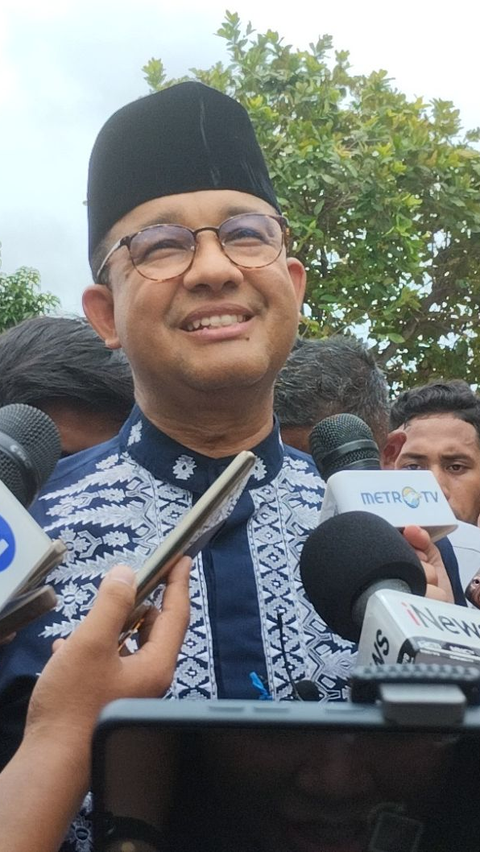 Anies Responds to Gibran's Desire to Visit After Leading in Quick Count: Later, the calculation is not finished yet.