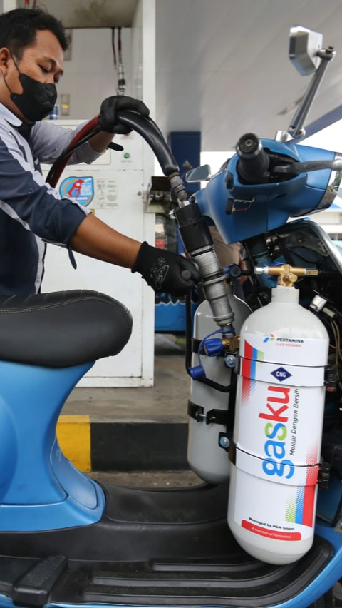 Bahan Bakar Gas ‘GasKu’ Dipamerkan di IIMS 2024, Harga Rp4.500 per Liter