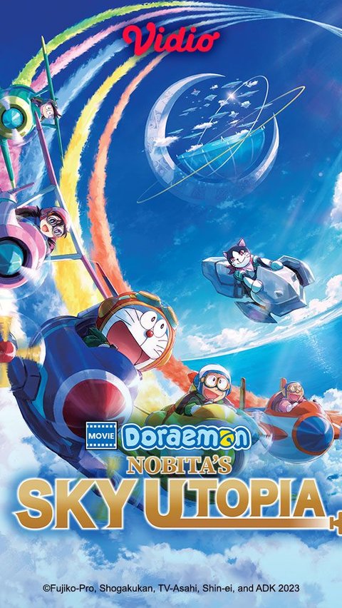 Watch the Adventure of the Cloud Nation in Doraemon The Movie 'Nobita's Sky Utopia'