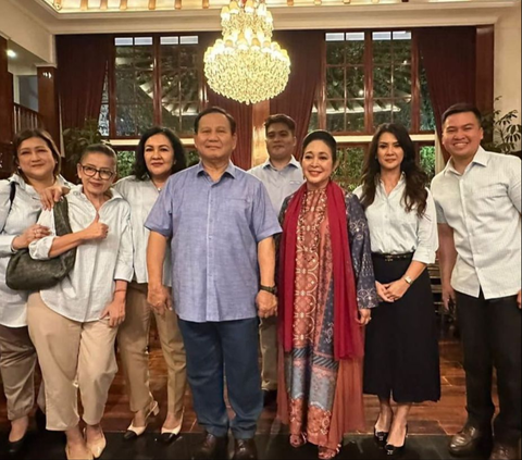 Sweet Message from Titiek Soeharto to Prabowo after Quick Count Victory: Congratulations Mas Bowo...