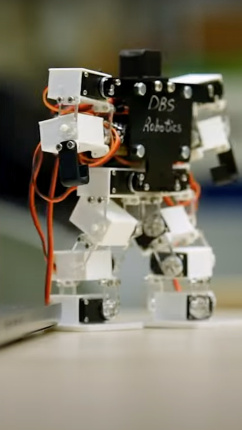 Robot Terkecil di Dunia Buatan Bocah Sekolah ini Bisa Berjoged hingga Peragakan Kungfu, Begini Aksinya
