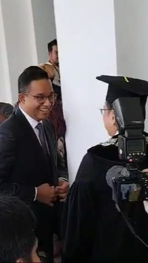 Anies dan Mahfud Bertemu di Pengukuhan Guru Besar Tetap FKUI, Ini yang Dibahas