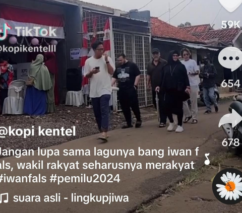 Potret Cikal Putri Iwan Fals saat Nyoblos ke TPS Jadi Sorotan, Sosoknya Disebut Kece Parah Bak Bule