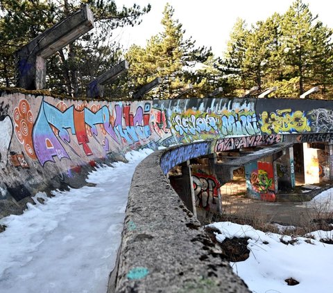 FOTO: Suramnya Fasilitas Olimpiade di Sarajevo Terbengkalai Akibat Perang, Ada yang Jadi Tempat Pembantaian