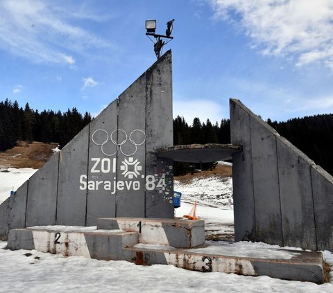 FOTO: Suramnya Fasilitas Olimpiade di Sarajevo Terbengkalai Akibat Perang, Ada yang Jadi Tempat Pembantaian