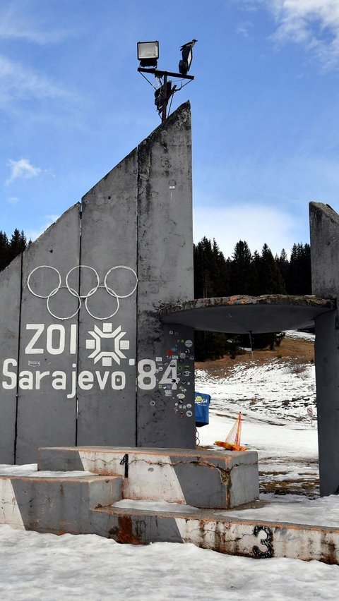 FOTO: Suramnya Fasilitas Olimpiade di Sarajevo Terbengkalai Akibat Perang, Ada yang Jadi Tempat Pembantaian