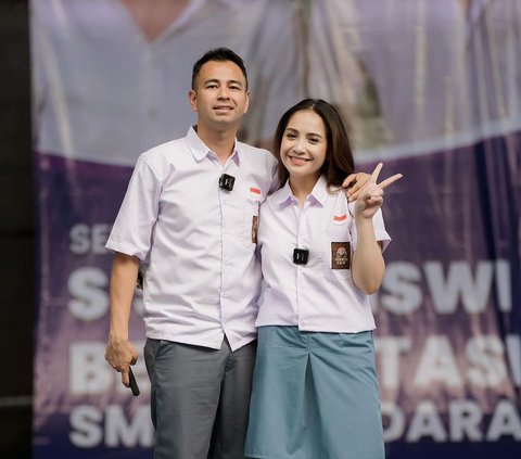 8 Portraits of Raffi Ahmad and Nagita Slavina Celebrating Birthday in High School Uniform, Remembering Time Acting Together in Soap Operas?