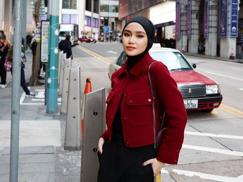Classy Style Ideas for Hijabers with Bold Red and Maroon Touches