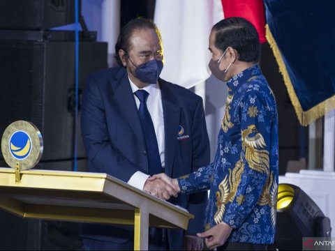 Satu Jam Bertemu di Istana, Ini yang Dibahas Jokowi dan Surya Paloh
