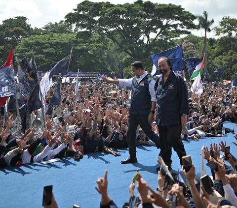 Satu Jam Bertemu di Istana, Ini yang Dibahas Jokowi dan Surya Paloh