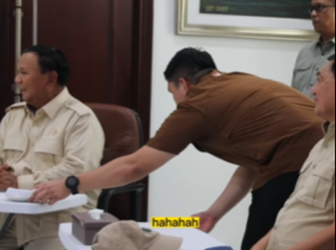 Momen SBY Puji Jejak Gemilang Mayor TNI Teddy, Prabowo Guyon 