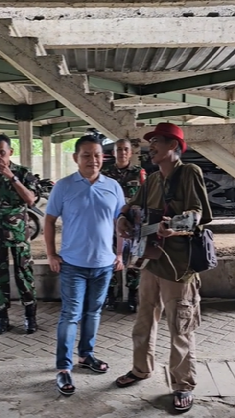 Perjumpaan Spesial Jenderal TNI Dudung dengan Pengamen, Kenal Sejak Masih Letkol