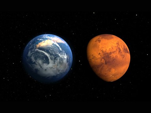 Gunung Berapi Purba di Mars Menyimpan Petunjuk Masa Lalu Bumi yang Lama Hilang