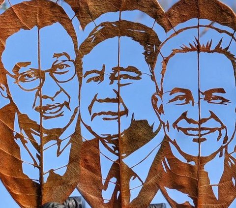 Ia juga membuat lukisan ketiga calon presiden Indonesia, Anies Baswedan, Prabowo Subianto, hingga Ganjar Pranowo beberapa waktu lalu.