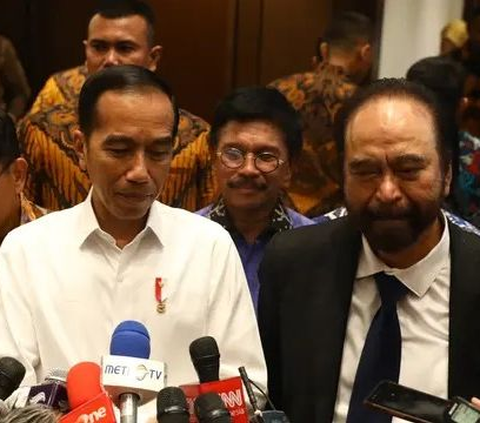 Soal Pengusul Pertemuan dengan Surya Paloh di Istana, Ini Jawaban Jokowi