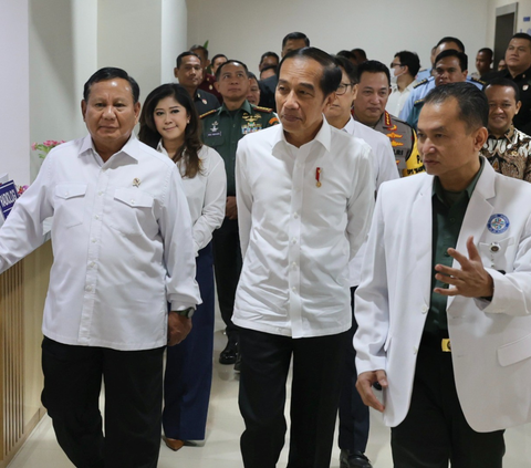 Prabowo Dampingi Jokowi Resmikan RS TNI Terbesar RI, Fasilitas 1.000 Bed dan 11 Ruang Operasi