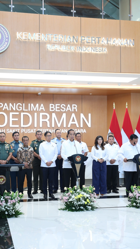 <br>Prabowo Dampingi Jokowi Resmikan RS TNI Terbesar RI, Fasilitas 1.000 Bed dan 11 Ruang Operasi