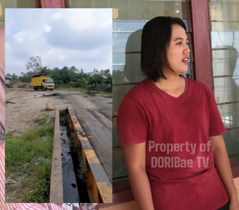 Jadi Tulang Punggung Keluarga, Wanita Cantik Jebolan STTKD Ini Rela Jadi Sopir Truk Pengangkut Batu Bara