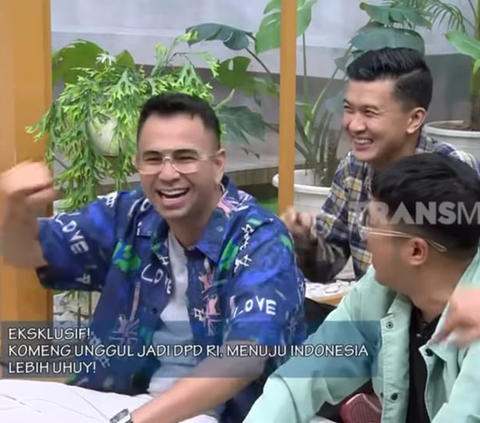 Cerita Raffi Ahmad saat Nyoblos ada Muka Komeng, Gigi Tertawa Langsung Coblos Uhuy