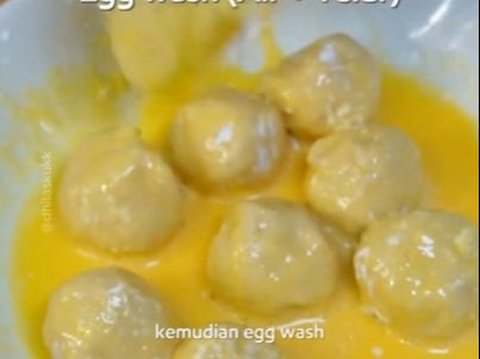 Make Chicken Cheese Snack Balls, Very Practical Recipe