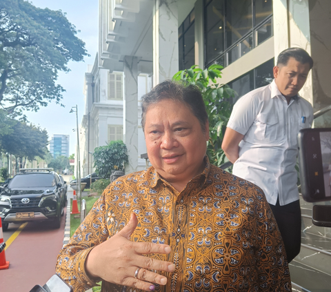 Minister Airlangga Gives Hints about Jokowi's Cabinet Reshuffle Issue