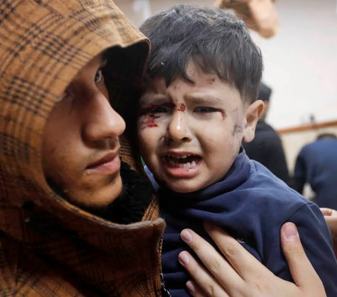 Israel Bunuh 21.110 Warga Palestina di Gaza Hanya Dalam 82 Hari, 8.800 di Antaranya Anak-Anak