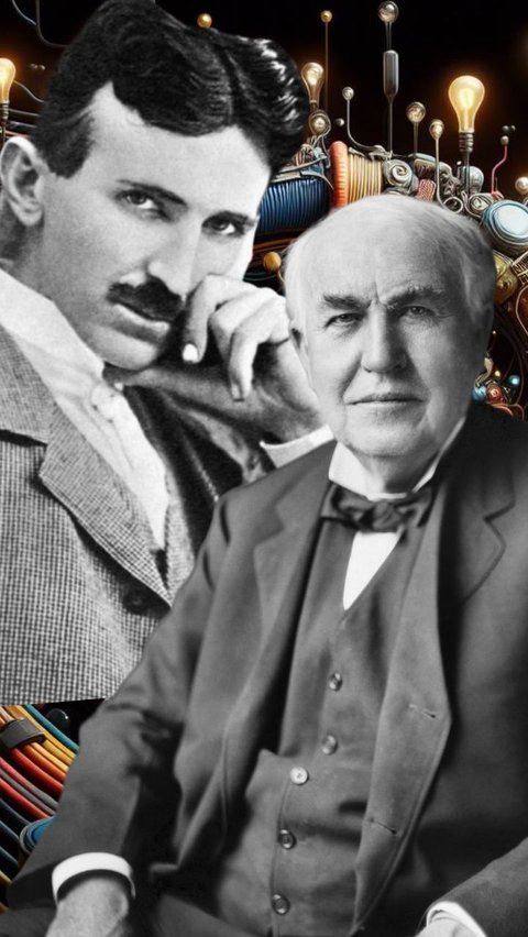Nikola Tesla dan Thomas Edison, Siapa yang Kecerdasannya Melampaui Batas?<br>