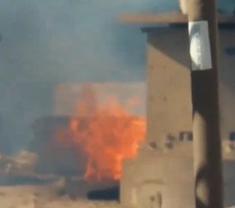 Detik-detik Pejuang Al Qassam Perang Hadap-hadapan dengan Pasukan Israel, Tank-tank Zionis Hancur Lebur Hingga Hangus Terbakar