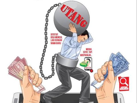Ilustrasi pinjol
