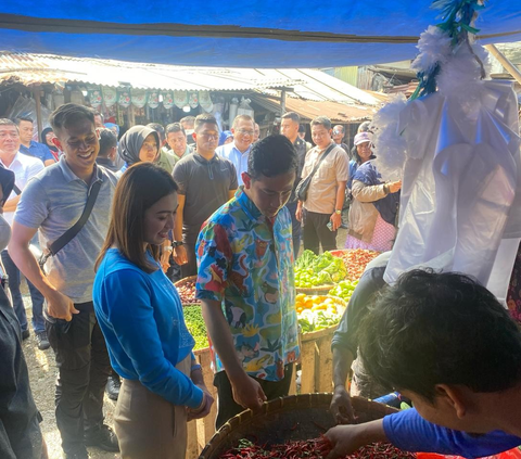 Pedagang di Depok Curhat ke Gibran, Minta Lebih Diperhatikan