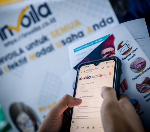 Ilustrasi Fintech P2P Lending.